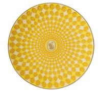 Assiette Signum, Porcelaine, Petite, Jaune OS
