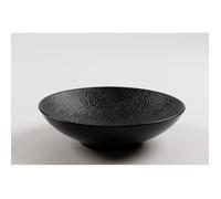 Assiette - Table Passion - Calotte Vesuvio - 19 cm - Noir - Lot de 6 pièces