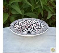 Assiette Tebsi Bakir gris - D 23 cm
