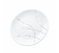 Assiette WHITE BLOSSOM 28 cm, blanc, céramique, MIJ