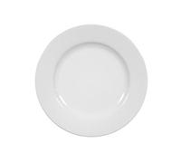 Assiettes 17,1 cm RONDO White Uni 00007 de Seltmann Weiden, Porcelaine, Lot de 6