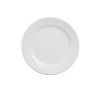 Olympia Athena Hotelware Assiettes blanches à larges bords, lot de 12, diamètre : 165 mm / 6 1/2 pouces, qualité professionnelle, CC206