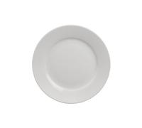 Olympia Athena Assiettes à bord large 228mm (lot de 12), porcelaine blanche, passe au micro-ondes, au four et au lave-vaisselle, CC208