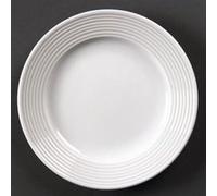 Assiettes à Bord Large Linear 254(Ø)mm x 12 Olympia NC G