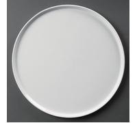 Assiettes à Pizza Blanches 330mm x 4 Olympia NC G