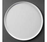 Assiettes à Pizza Blanches 330mm x 4 Olympia NC G