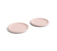 HAY Assiette Barro Pink. Ø24 cm lot de 2