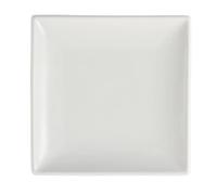 Olympia Whiteware Assiettes carrées 140 mm (lot de 12), porcelaine vitrifiée blanche, résistante aux chocs et aux éclats, empilable, résistante aux éclats, passe au micro-ondes, U153