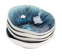 Assiettes creuses Deep Mustique 17cm set de 4 Kare Design