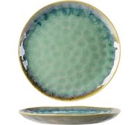 Assiettes creuses en porcelaine bleue - Set de 4