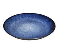 nisbets limited Olympia Luna Lot de 4 assiettes coupées Bleu nuit 255 mm