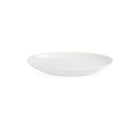 Olympia Assiettes ovales profondes Porcelaine blanche entièrement vitrifiée 365 x 235 mm Lot de 2