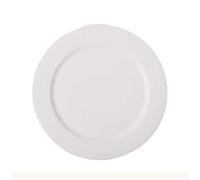 assiettes de service Assiette à Steak, nourriture occidentale, assiette chinoise, blanche domestique, Simple, petit déjeuner, Dessert, Plate, de cuisine Restaurant assiettes de pâtes(Blanc,Moyen)