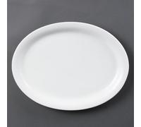 Assiettes de service ovales Olympia Whiteware 29,2 cm (6 pièces)