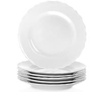 Assiettes dessert porcelaine MONA 19,5 cm x6
