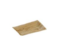 Assiettes jetables en palmier - lot de 2