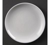 Olympia Whiteware Lot de 12 assiettes de service en porcelaine 180 mm