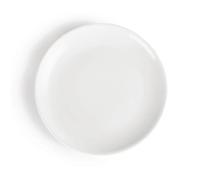 Assiettes Plates Rondes en Porcelaine Blanche 280 mm - Lot de 6 - Olympia