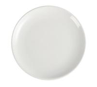 Olympia U077 Whiteware Lot de 12 assiettes coupées Blanc