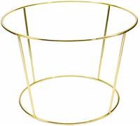 Assiettes rehausseur (support de plateau) or