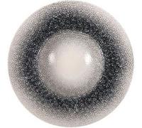 Assiettes rondes de 6 pièces EMA, Plat de présentation pour viande, entrées et desserts en porcelaine décorée - diamètre 26 x Hauteur 2,5 cm - -