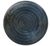 Assiettes rondes de 6 pièces VERA, Plat de présentation plates pour viande, entrées et desserts en porcelaine décorée - diamètre 26 x Hauteur 1,5 cm - VISIODIRECT - G