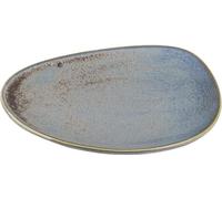 Assiettes triangulaires Olympia Ember Blue 308 mm (paquet de 4)
