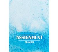 Assignment Planner: Time Blocking Daily Planner Pad & Day Planner, Hourly Productivity Organizer, Goal And Project Scheduler, Check List For People,School,Kids