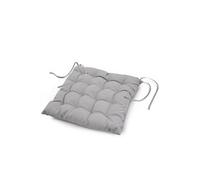 Assise matelassee 40 x 40 cm polyester uni essentiel Gris