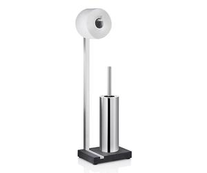 Assistant de toilettes MENOTO 68819, acier inoxydable mat, Blomus