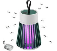 Asslye Mozz Guard Lampe Anti Moustique Piège a Mouches, LED Rechargeable Tue Mouche Electrique Mosquito Zapper pour Chambre a Coucher, Camping