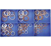 Assortiment 100 joints alu/cuivre DIN 7603