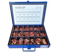 ASSORTIMENT 1325 JOINTS CUIVRE D'ETANCHEITE EN COFFRET METALLIQUE