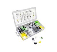 assortiment 85 clips de fixation pour renault dacia -