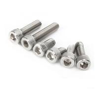 Assortiment Boulons pour m6 Résistant Assortiment Boulons pour(80 pcs) | Acier inoxydable 304, résistance rouille, durabilité longue durée, usage pour intérieur extérieur
