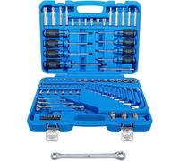 Assortiment d Outils 84 pcs - 6,3 mm (1/4\) 12,5 mm (1/2\) - Profil E et T pour Torx - Polyvalence et Précision - D-Work