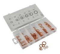 ASSORTIMENT DE 110 RONDELLES JOINTS CUIVRE DE M6 A M16