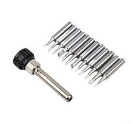 Assortiment de 13 pointes à souder série 900m-t pour stations de soudure 907 933 926 937 928 941 avec adaptateur de poignée inclus