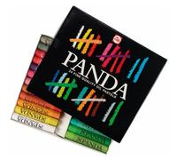 Royal Talens Pastels à l'huile Panda – Transfert facile et doux, sûr pour enfants – 24 couleurs
