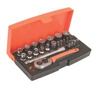 Assortiment de 25 douilles Bahco SL25 1/4"