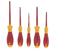 Assortiment de 5 tournevis VDE Wiha SoftFinish