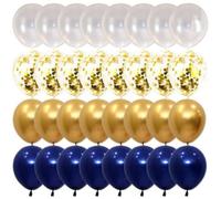 Assortiment de 50 ballons de fêtes gonfables ( multicolores et à paillettes )