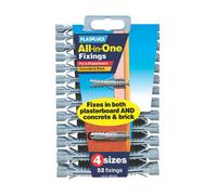 Assortiment de 52 chevilles universelles Plasplugs All-in-One