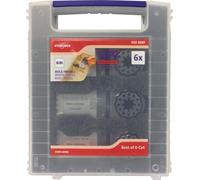 Assortiment de 6 lames oscillantes Wilpu. Lames de scie avec attachement STARLOCK