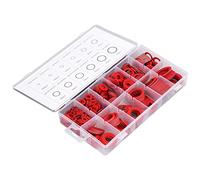 Assortiment de 600 Pièces Flat Wa - Isolation en Acier, Jeu de Joints en Fibre avec Plusieurs Tailles - Idéal pour les Rondelles Plates en Fibre et les Applications Plates.