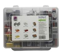 Assortiment de bornes pour boîte de dérivation WAGO WA-741-834 flexible: 2.5-4