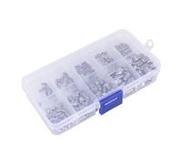 Assortiment de boulons hexagonaux, 200 pièces, vis sans tête en acier inoxydable pour réparation de machines industrielles de bricolage M3 M4 M5 M6 M8
