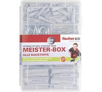 Boite d'assortiment chevilles, vis et crochets (118pcs) - FISCHER 513894