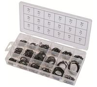 Assortiment de circlips internes et externes, 225 pcs (prix indicatif - ref vendue uniquement en présentoir)