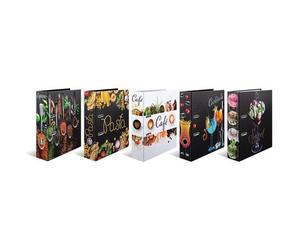 Assortiment de classeurs à motifs 'Flavors'